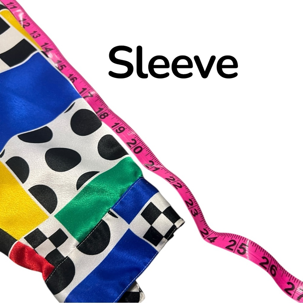 🏁S.L.B. Mixed Print top - Picture 5 of 11
